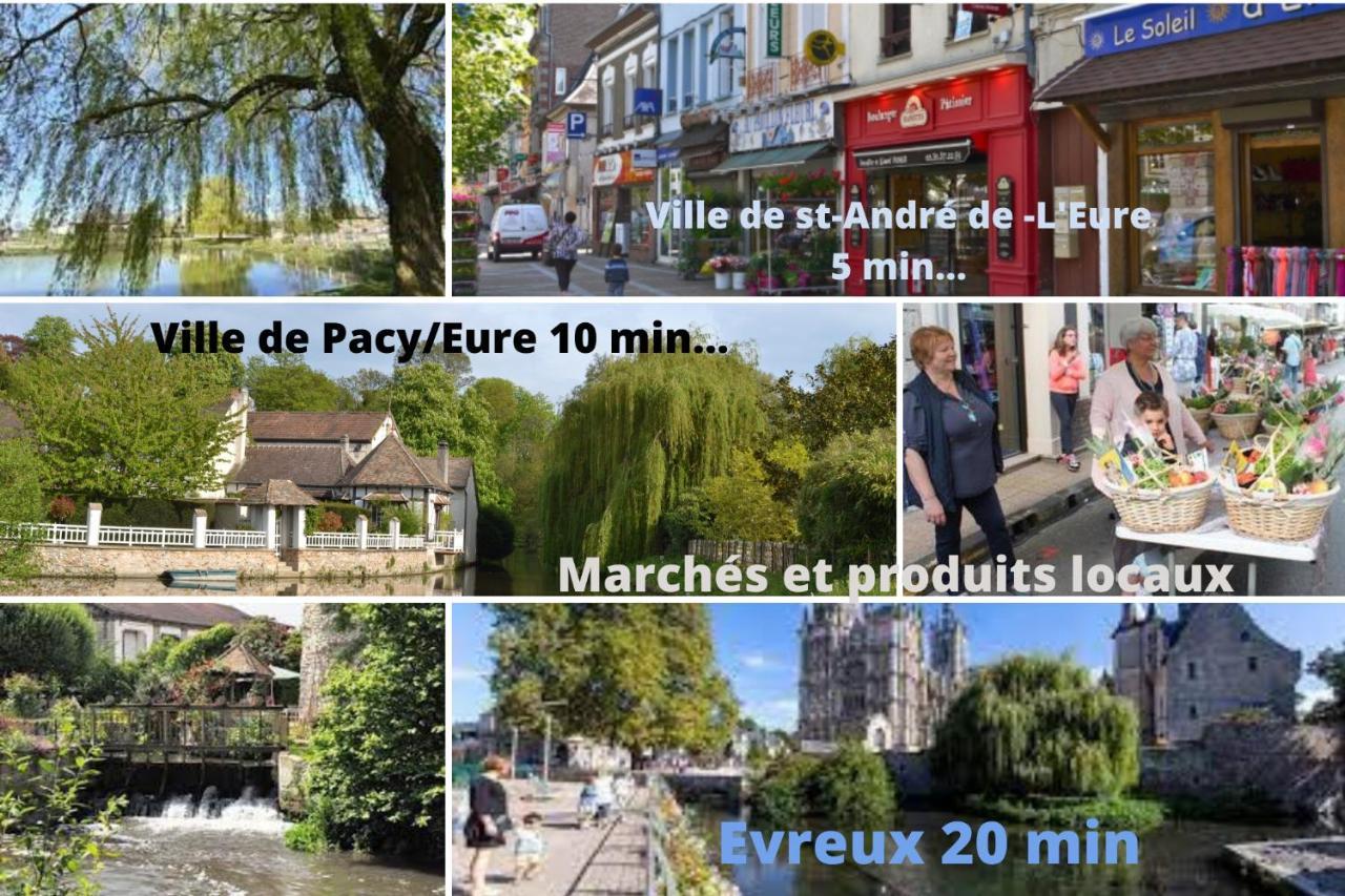 Gite La Fontaine -Cozy-1H De Paris -Jacuzzi Privatif La Boissiere  Exterior foto