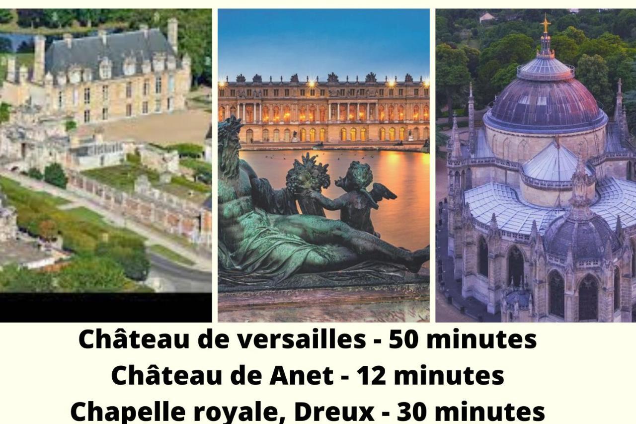 Gite La Fontaine -Cozy-1H De Paris -Jacuzzi Privatif La Boissiere  Exterior foto